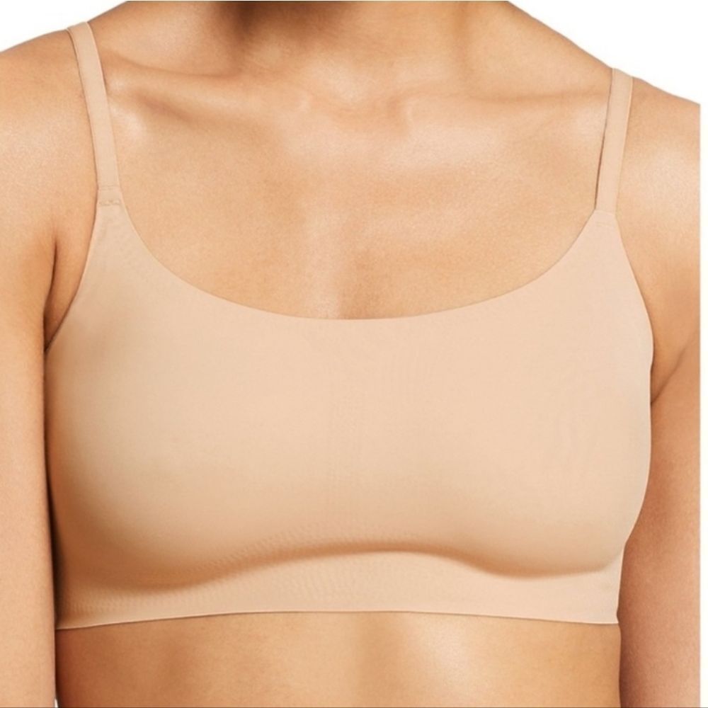 True & Co. Bralettes (M) + Chantelle Thong (OS) – Neutral Bundle